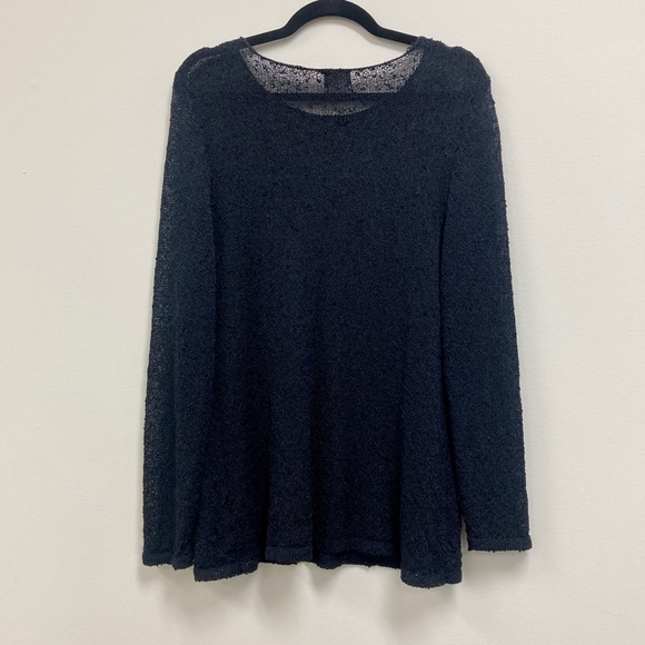 Timeless black Additions by Chico’s pullover lightweight sweater top - Picture 1 of 5